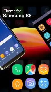 Samsung S8 edge Launcher - Themes and Wallpaper Screenshot 2