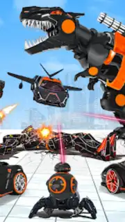 Dino Robot Game Screenshot 2