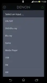 Denon 500 Series Remote Screenshot 3