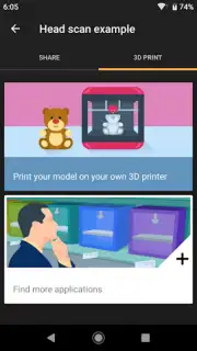 Sony 3D Creator Screenshot 4