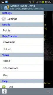 Mobile TCom Demo Screenshot 3