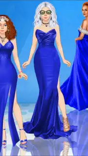 Blue Princess Makeup Salon Games For Girls Screenshot 2