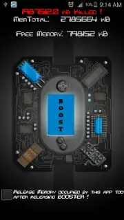 < 1 GB RAM Booster Screenshot 2