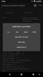 4A Settings Database Editor Screenshot 2