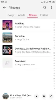 Huawei Music Screenshot 1