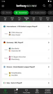 Betway Scores Screenshot 6