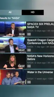 YouTube for Google TV Screenshot 3