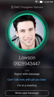 ASUS Calling Screen Screenshot 8