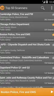 Scanner Radio Screenshot 3