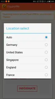 FlashVPN Screenshot 4