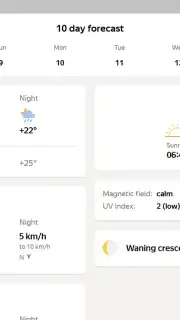 Yandex.Weather Screenshot 3