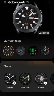 Galaxy Wearable (Samsung Gear) Screenshot 4