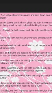 Holy Bible King James Version Screenshot 11