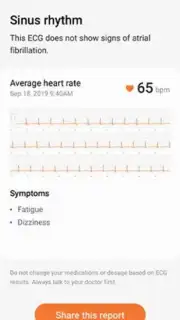 Samsung Health Monitor Screenshot 2