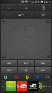 WD TV Remote Screenshot 3