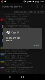VPN Servers Screenshot 8