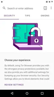 Tor Browser Alpha Screenshot 4