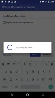 Android Samba Client Screenshot 1