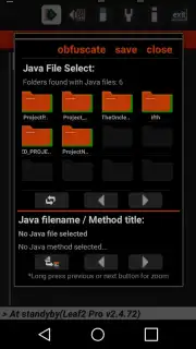 Leaf Pro Java Obfuscator Screenshot 4