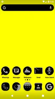 Black Icon Pack Free Screenshot 8