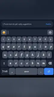 Auto Reply Keyboard Screenshot 1