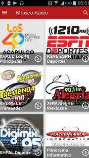Mexico Radio Screenshot 4