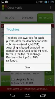 Crossword Puzzle Screenshot 1
