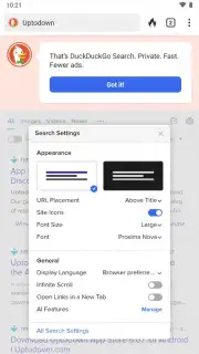 DuckDuckGo Private Browser Screenshot 1
