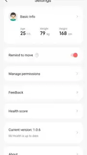 Mi Health Screenshot 3