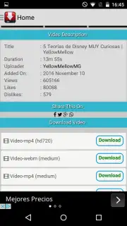 Youtube & Movie Downloader Screenshot 3