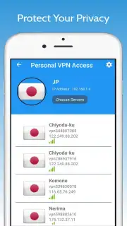 Personal VPN Access Screenshot 3
