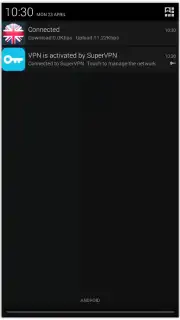 SuperVPN Screenshot 2