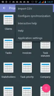 MobiDB Project Management Screenshot 6