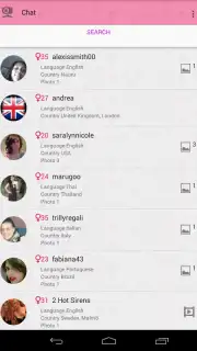 Видео чат для девушек Screenshot 8