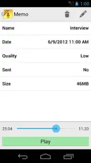Audio Memos Screenshot 5