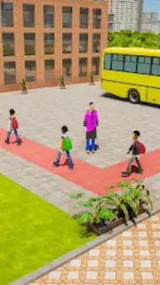 School Bus Driving Games 3D Screenshot 9