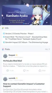 HoYoLAB Screenshot 7