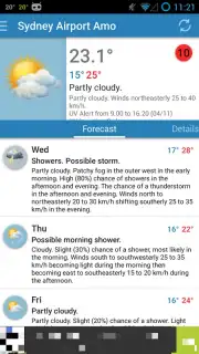 Au Weather Free Screenshot 10