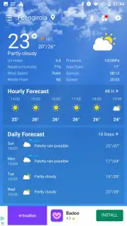 Local Weather Forecast Screenshot 4