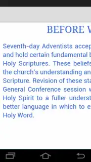 What We Believe Screenshot 3