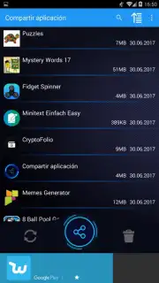 Bluetooth App Sender Screenshot 1