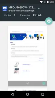 Brother Print Service Plugin Screenshot 3