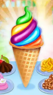 Ice Cream Shop Cone Maker Game Screenshot 3