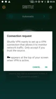 VPN proxy, Unblock Sites - Shuttle VPN Screenshot 1
