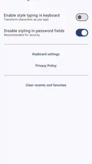 Glyphsy – Stylish Keyboard Screenshot 7