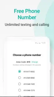 2ndLine Second Phone Number Screenshot 1