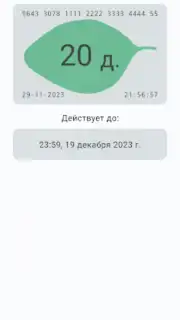 Баланс проездного Screenshot 3