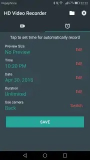 HD Video Recorder Screenshot 2
