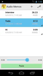 Audio Memos Screenshot 6