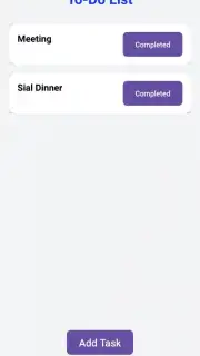 To Do List App Screenshot 1